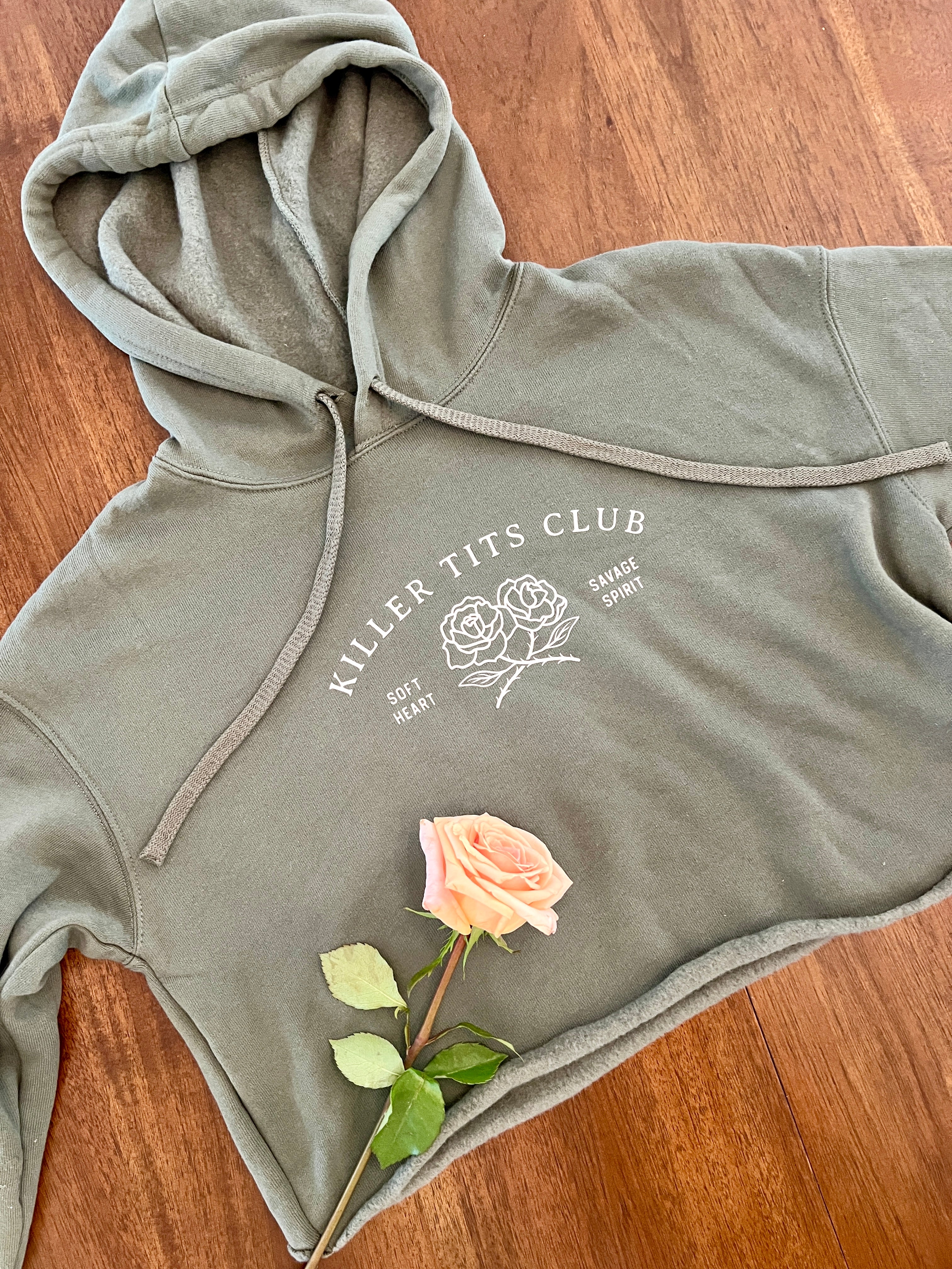 Founder's Crop Hoodie - Savage Edit