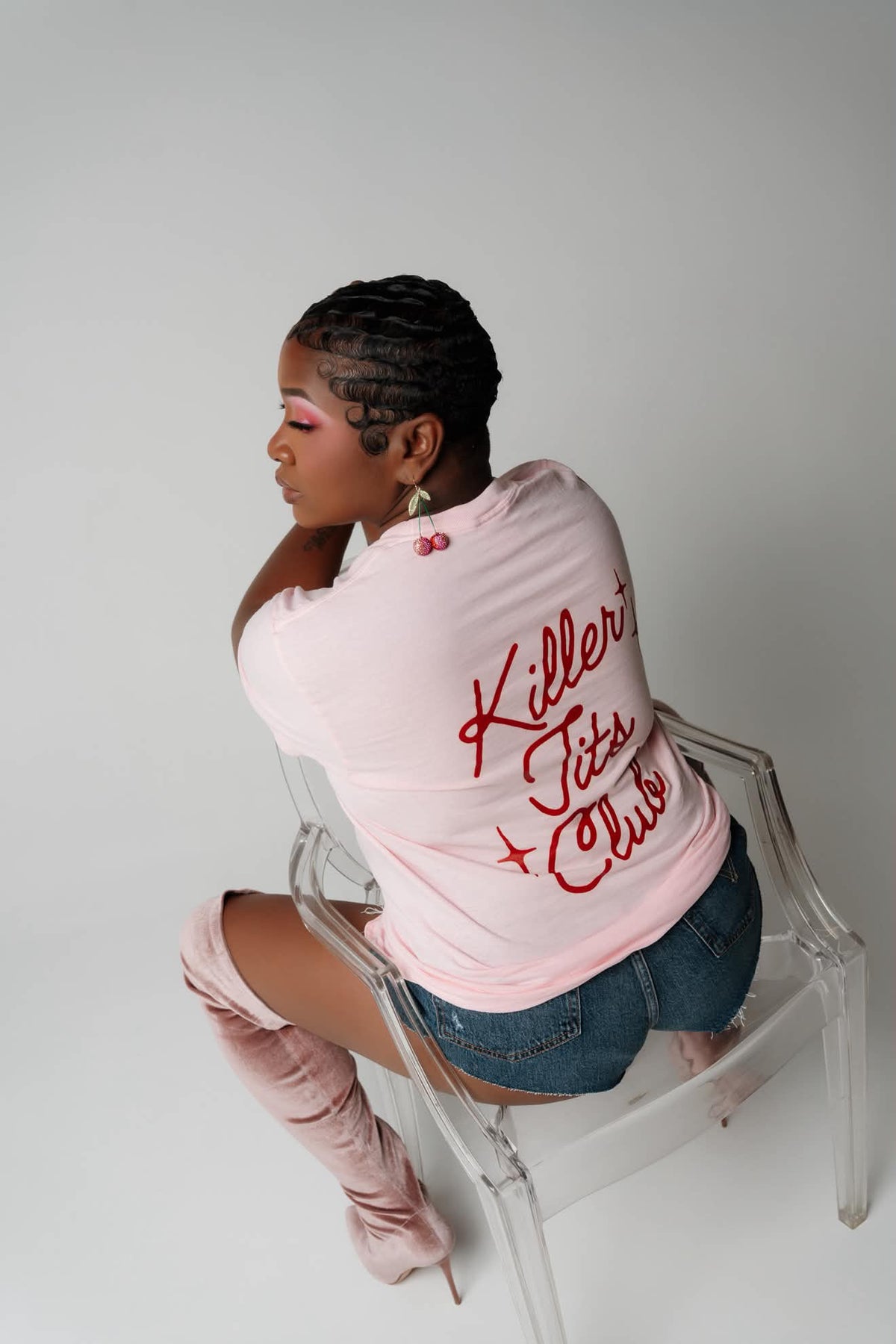 Cherry Bomb Tee — Limited Edition Pink