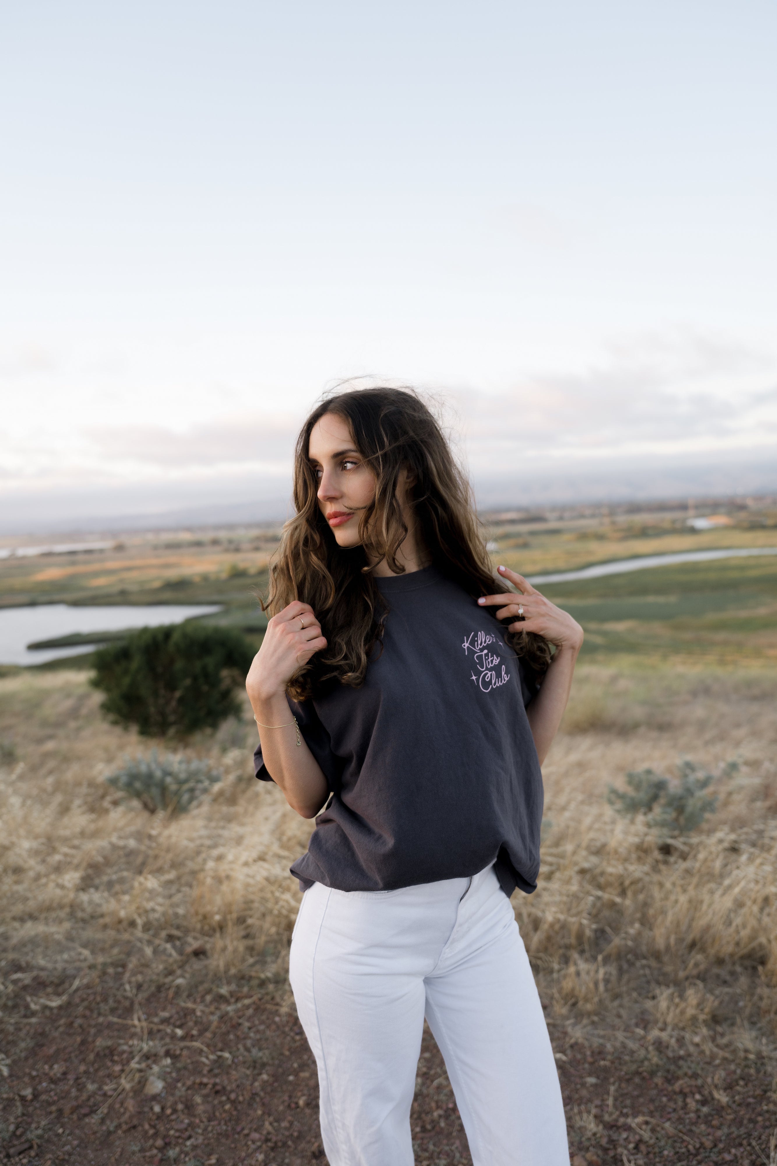 After Hours Tee- Moonlight