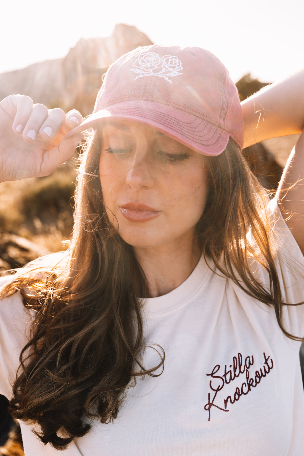 Vintage Rose Dad Cap
