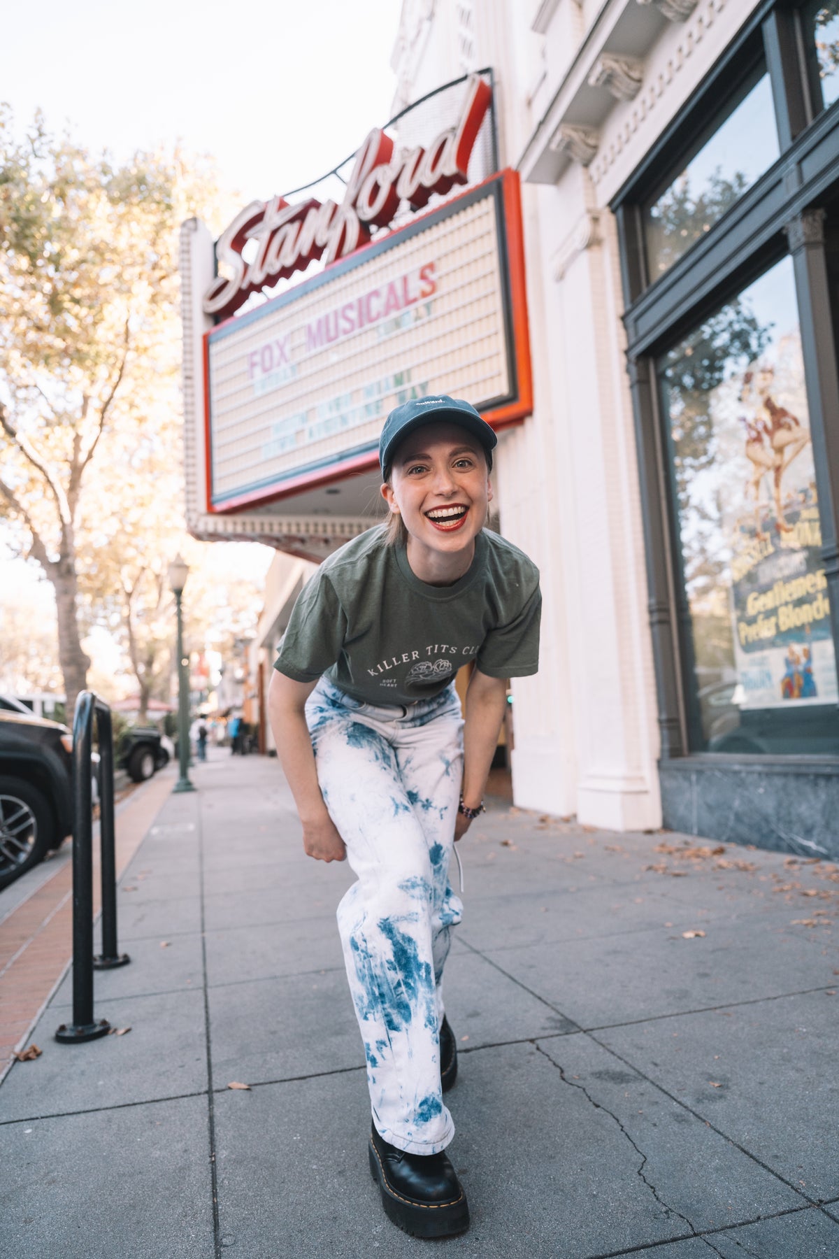 Unshaken Vintage Tee- Army Green